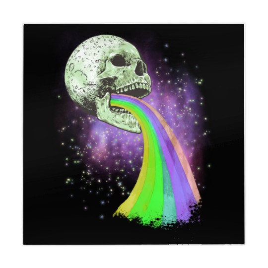 Goth Rock Satan Unicorn Festivals Death Metal Mahjong Mats