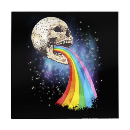 Goth Rock Satan Unicorn Festivals Death Metal Mahjong Mats