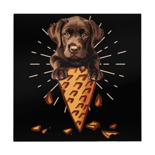 Labrador Lover CHOCOLATE LAB Ice Labrador Mahjong Mats