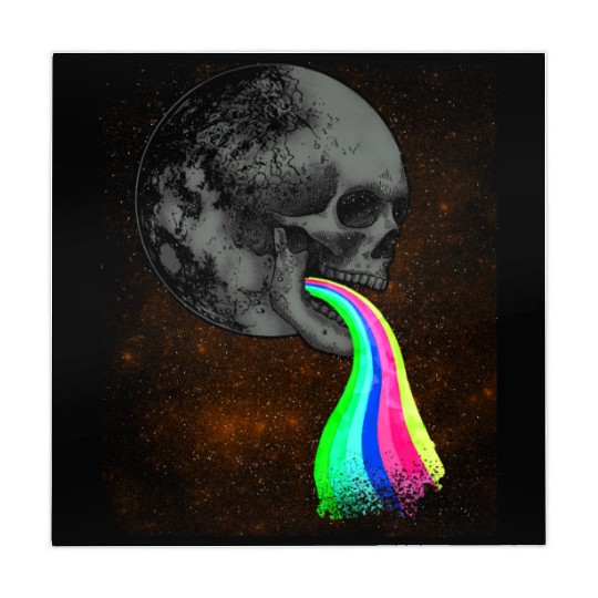 Goth Rock Satan Unicorn Festivals Death Metal Mahjong Mats