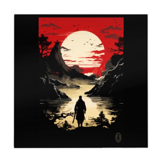 Edo Japan: The Peace of a Samurai Mahjong Mats