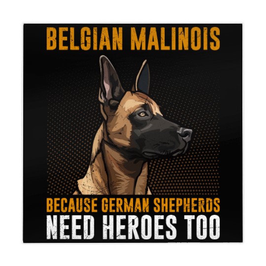 BELGIAN MALINOIS GERMAN SHEPHERDS NEED HEROS TOO Mahjong Mats
