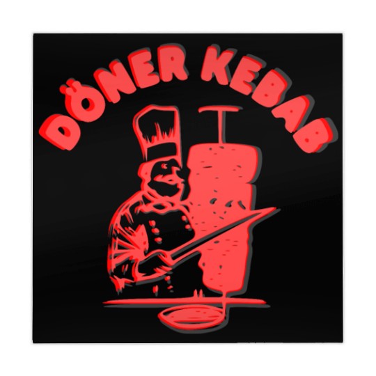 Döner kebab Germany fastfood logo Mahjong Mats