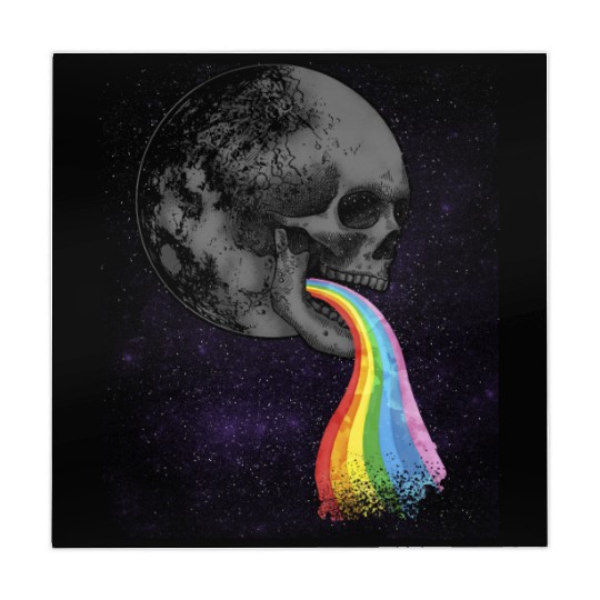 Goth Rock Satan Unicorn Festivals Death Metal Mahjong Mats