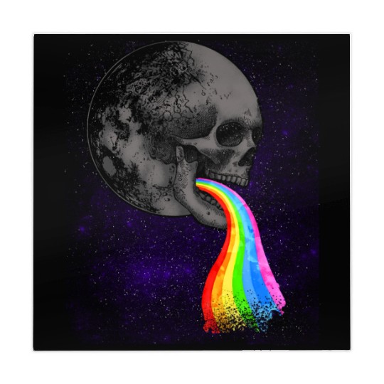 Goth Rock Satan Unicorn Festivals Death Metal Mahjong Mats