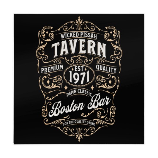 Wicked Pissah Boston Bar Funny Wicked Pissah Mahjong Mats