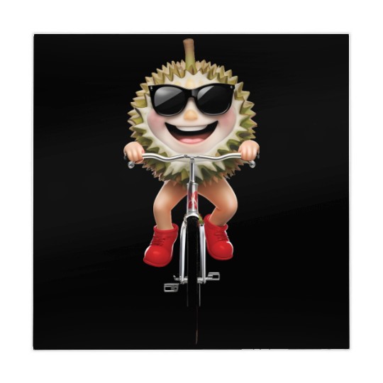 Durian Cycling On Bike Realistic Mahjong Mats