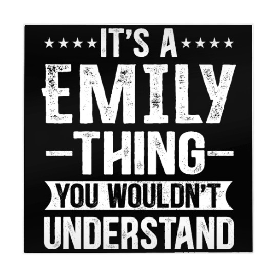 It's A Emily Thing You Wouldn't Understand - Emily Mahjong Mats