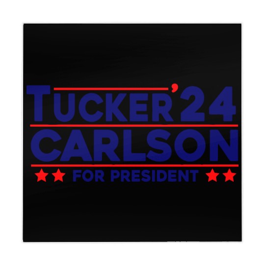 Tucker Carlson 2024 For President Mahjong Mats