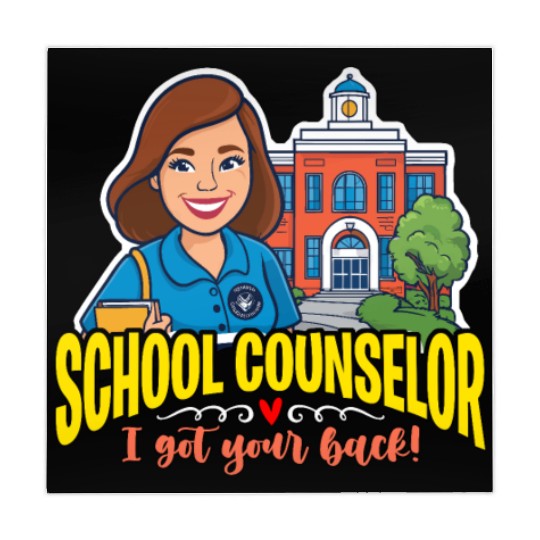 School Counselor I Got Your Back School Therapist Mahjong Mats