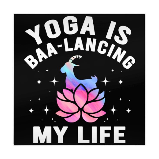 Goat Yoga Balancing My Life Mahjong Mats