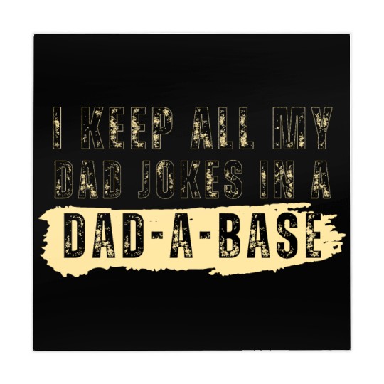 Funny dad jokes from son or daughter fathers day Mahjong Mats