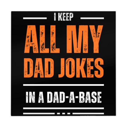 Funny dad jokes from son or daughter fathers day Mahjong Mats