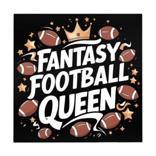 fantasy football queen 2024 Mahjong Mats