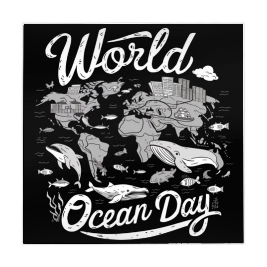 world ocean day Mahjong Mats