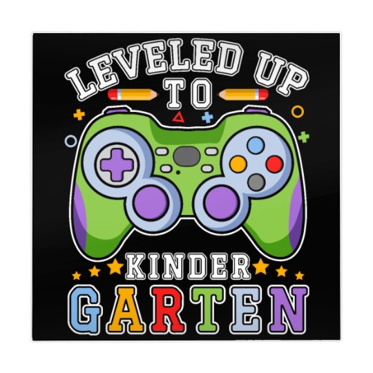 Leveled Up To Kindergarten Back To School Kids Mahjong Mats