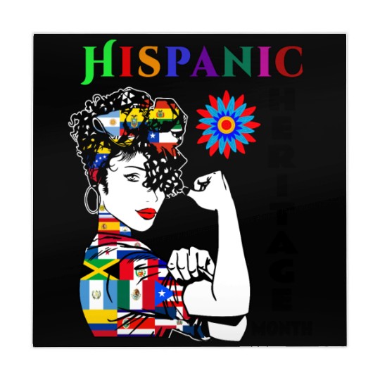 Hispanic Heritage Month Latino Countries Flag Mahjong Mats