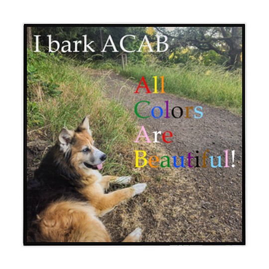 I bark ACAB Mahjong Mats