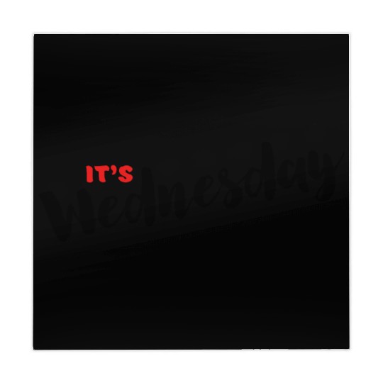 Day Name Mahjong Mats for Daily - It's Wednesday