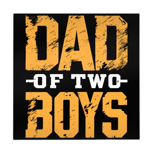 Dad of 2 Boys Daddy Funny Father's Day Mahjong Mats