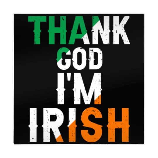 St Patricks Thank God Im Irish Premium Mahjong Mats