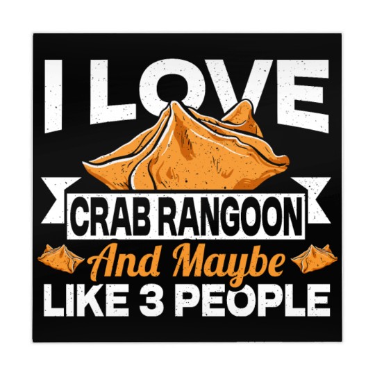 I Love Crab Rangoon And Maybe 3 People Mahjong Mats