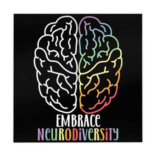 embrace neurodiversity Mahjong Mats