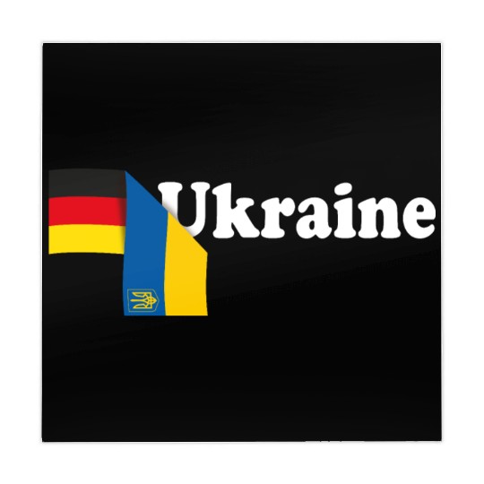 Germany Ukraine Tryzub Flag Mahjong Mats