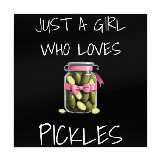 Just A Girl Who Loves Pickles - Pickle Lover Mahjong Mats