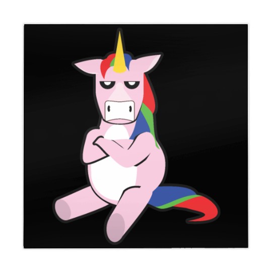 Grumpy Unicorn Mahjong Mats