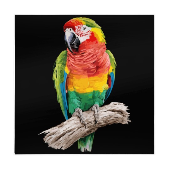 Macaw Parrot for a Bird Lover Animal Lover Mahjong Mats