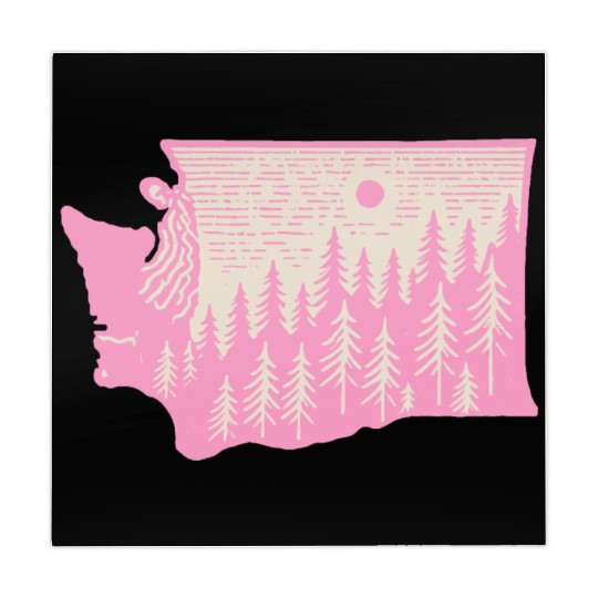 Washington DC Wild Outline State Mahjong Mats