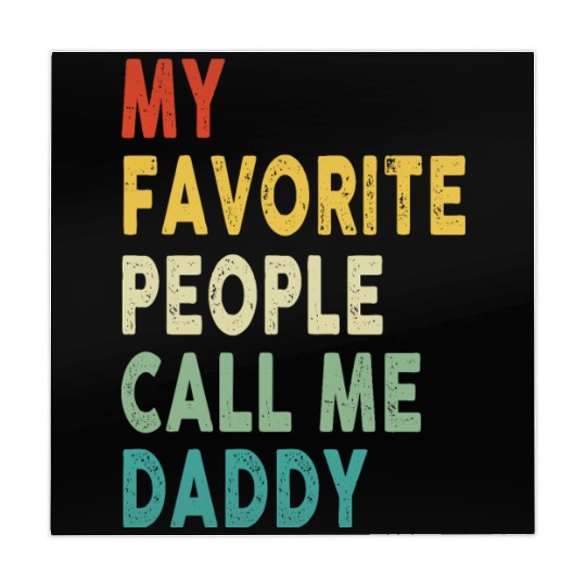 My Favorite People Call Me Daddy Father's Day Mahjong Mats