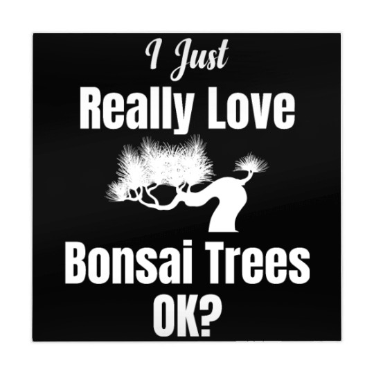 I Just Really Love Bonsai Trees Ok? Meditation Mahjong Mats