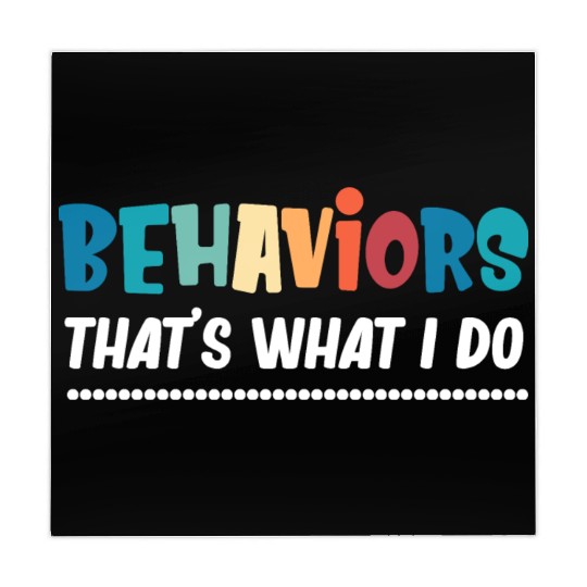 Behaviors That's What I Do Analyst Neurodiversity Mahjong Mats