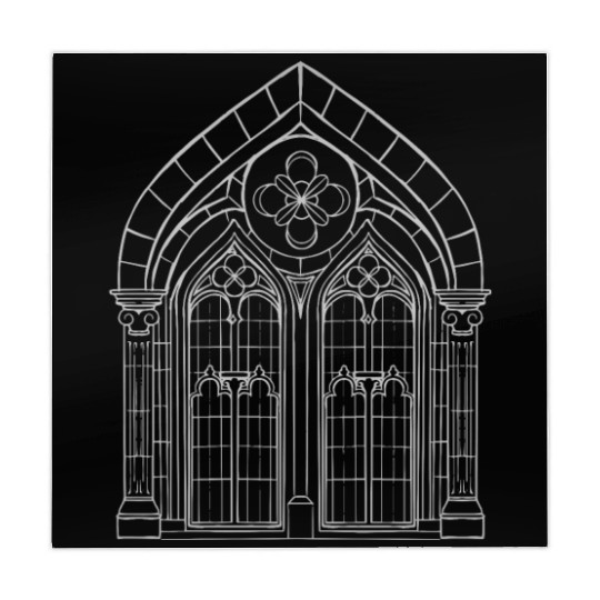 Gothic Architecture Church Gothic Mahjong Mats