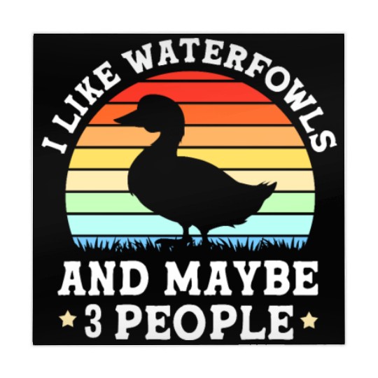 Duck Hunting Waterfowls And Maybe Three People Mahjong Mats