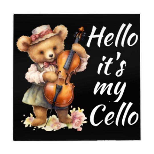 Hello it's my Cello Orchestra Musicians Mahjong Mats