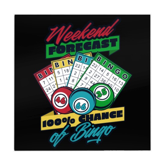 Weekend Forecast 100% Chance Of Bingo Daubers Mahjong Mats