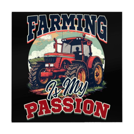 Farmer Farming Is My Passion Mahjong Mats