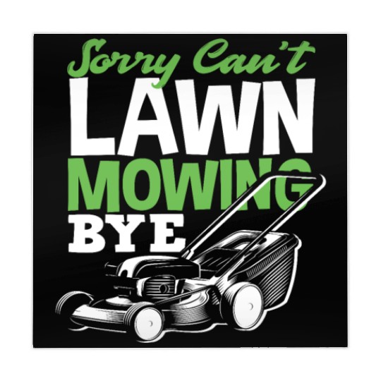 Landscaper Gardener Lawn Mowing Bye Mahjong Mats