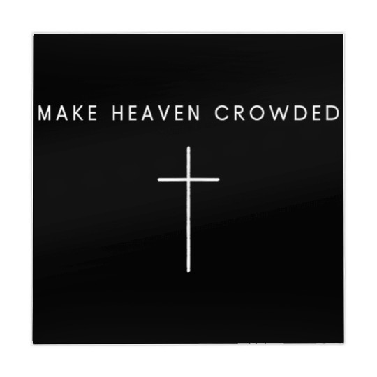 Make Heaven Crowded Cross Minimalist Mahjong Mats
