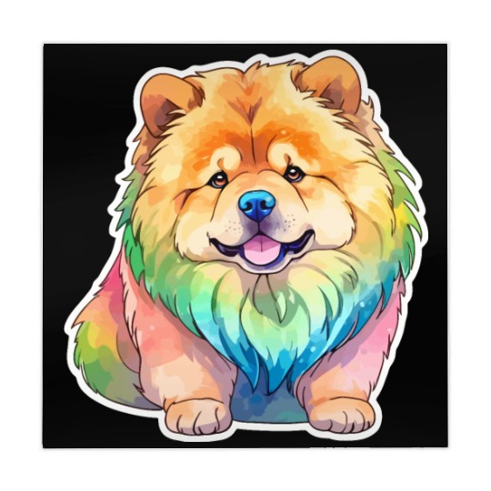 Chow Chow Watercolor Mahjong Mats