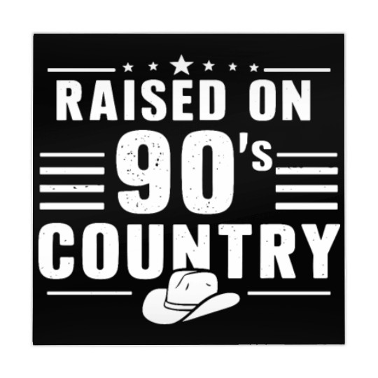 Raised On 90's Country Music Nostalgia Mahjong Mats