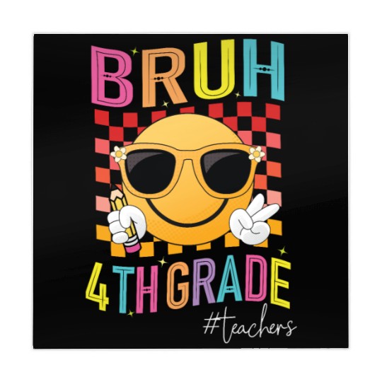 Bruh 4th grade Teachers Back to School Womens Mahjong Mats