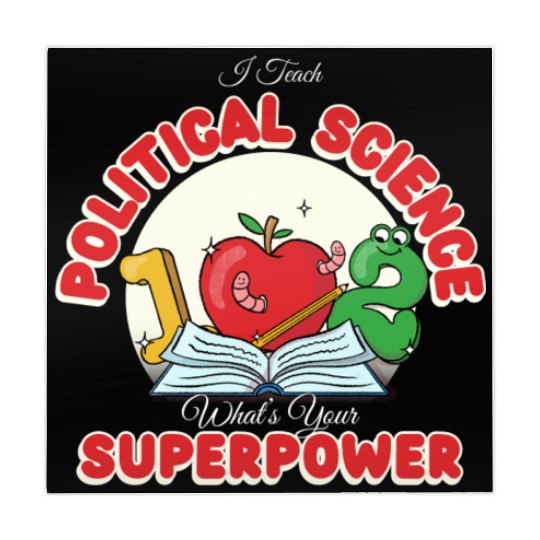 I Teach Political Science What's Your Superpower Mahjong Mats