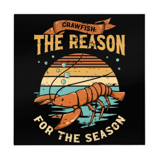 Crawfish The Reason For The Season Cajun Crawfish Mahjong Mats