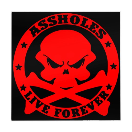 Assholes Live Forever LIKE US ON FACEBOOK Mahjong Mats