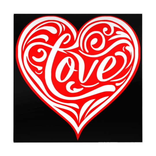 Tribal Love Heart LIKE US ON FACEBOOK # Mahjong Mats