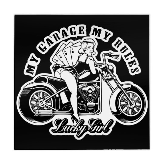 My Garage My Rules Pinup LIKE US ON FACEBOOK # Mahjong Mats